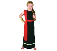 Bristol Novelty - Costume da bambina romana Bambine (BN542)