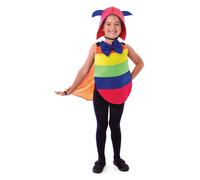 Bristol Novelty - Costume da bruco colorato - Bambini (BN1245)