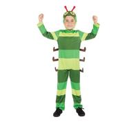 Bristol Novelty Costume da bruco per bambini, età 6-8 anni Halloween