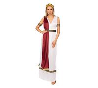 Toga Costume Donna Uomo Greco Romana Costume Adulti Greco Dea Completo