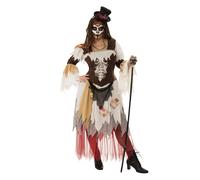 Bristol Novelty Costume da donna multicolore per adulti, taglia S, perfetto per