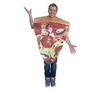Bristol Novelty AC776 Costume da Pizza, Taglia Unica