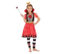 Bristol Novelty - Costume da regina di cuori - Bambina (BN819)