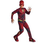Costume Flash Halloween Carnevale Supereroe Bambini Tuta Feste 3-4/8-10 anni