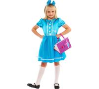 Bristol Novelty - Costume "Tilda il topo di biblioteca" - Ragazze BN6212 (104) (Blu)