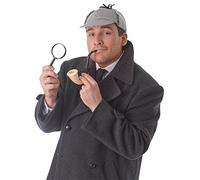 Detective Ingrandimento Vetro Tubo Cappello Costume Divertente Novità Festa Kit
