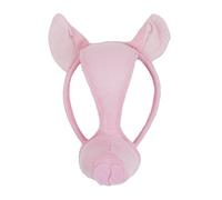 Bristol Novelty Em158 Maschera da Maiale con Suono, Rosa, Confezione da 1, Unisex-Bambino, Multicolore, Taglia Unica Halloween
