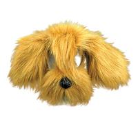 Bristol Novelty EM357 Maschera da cane con cerchietto sonoro, marrone, taglia unica Halloween