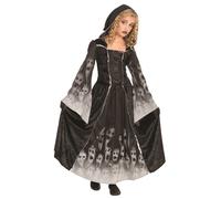 Bristol Novelty Forgotten Souls Costume Con Cappuccio Ragazze (BN2952)