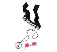 Bristol Novelty- Kit Hippy, Multicolore, Taglia Unica, DS018