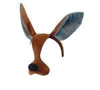 Bristol Novelty - Maschera da canguro - Adulti/Unisex (Taglia unica) (Marrone)
