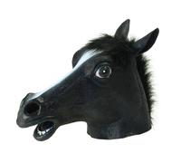 Bristol Novelty - Maschera da cavallo in gomma - Unisex (BN745)
