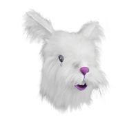 Bristol Novelty - Maschera da coniglio in pelliccia finta - (BN1030)