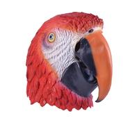 Bristol Novelty - Maschera in gomma da pappagallo (BN766)