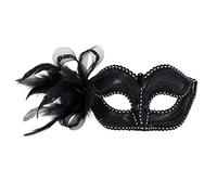 Bristol Novelty Maschera nera con decorazione laterale (G/F) per Bambini, EM811