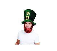 Bristol Novelty Mb100 Barba da Folletto, da Uomo, Colore Rosso Halloween