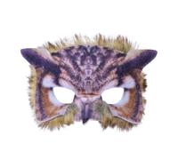 Bristol Novelty - Mezza maschera da gufo in pelliccia sintetica - (BN670)