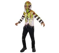 Mietitore Scheletro Zombie Ragazzi Costume Halloween Bambini Completo