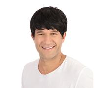 Bristol Novelty - Parrucca con capelli corti - Uomo