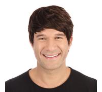 Bristol Novelty - Parrucca con capelli corti - Uomo