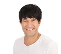Bristol Novelty - Parrucca con capelli corti - Uomo (BN402)