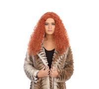 Bristol Novelty - Parrucca con capelli crespi lunghi - Donna (BN2526)