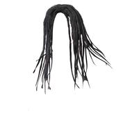 Bristol Novelty - Parrucca lunga stile rasta - Unisex Adulti (BN894)