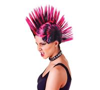 Bristol Novelty - Parrucca stile Mohican - Donna (BN433)