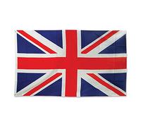 Bristol Novelty PG013 Bandiera in tessuto Union Jack | Bianco, Rosso e Blu | Confezione da 1 | 12,7 x 7,6 cm