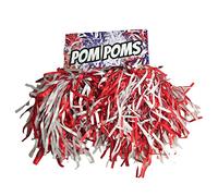 Bristol Novelty-Pompon | da donna | rosso/bianco Accessori per travestimento ragazze, Taglia unica, BA1320