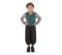 Bristol Novelty Ragazzo di strada vittoriano (XL) per Bambini, 9-10+ Years Old, CF236XL Halloween