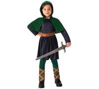 Bristol Novelty Saxon Costume Ragazze (BN3108)