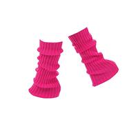 Bristol Novelty Scaldamuscoli rosa neon per Bambini, Tinta unita, Taglia unica, BA3312 Halloween, Carnevale