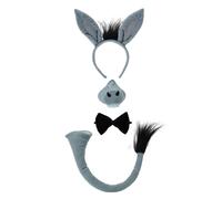 Bristol Novelty - Set da travestimento da asino - Bambini (BN792)
