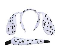 Bristol Novelty Set di orecchie e coda da dalmata per Bambini, Taglia unica, DS176 Halloween