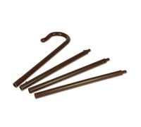 Shepherds Staff Bastone Sostegno Marrone Natale Natività Regolabile Misura Abito