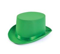 Bristol Novelty- Topper Cappello | 1 Pezzo | Verde | Taglia Unica- 31 Cm X 26 Cm X 14 Cm Halloween Accessori per Travestimento, Colore, BH498