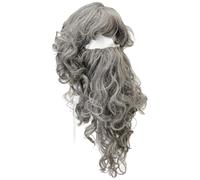 Bristol Novelty Wizard Set Barba e Parrucca (BN6095)