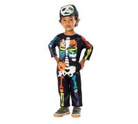 Bristol NoveltyBambini Scheletro Arcobaleno Costume (BN5834)