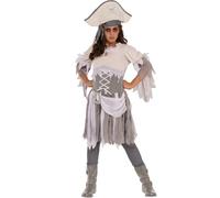 Bristol NoveltyRagazze Pirate Fantasma Halloween Costume (BN4413)