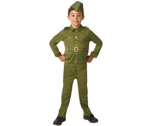 Bristol NoveltyRagazzi WW2 Soldato Costume (BN4960)