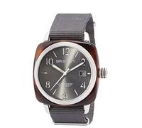 BRISTON - Clubmaster Classic Acetato - HMS Grigio, cinghia, Cinghia