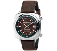 BRISTON - Clubmaster Diver Yachting Acciaio - HMS Automatico Verde Inglese, verde, Cinghia