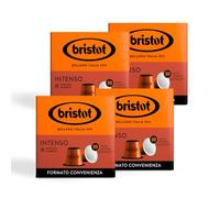 Bristot 120 Capsule Compatibili Nespresso Intenso - Miscela di Caffè Intenso Con Note Di Cioccolato Al Latte e Legni Pregiati.