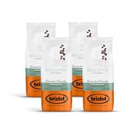 Bristot, Caffè Macinato Decerato Wellcoffee - 800g | Caffè decerato a ridotta acidità, facilmente digeribile. Note di tamarindo, melassa e caramello