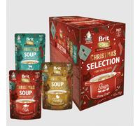Brit Care Cat Christmas Selection Soups - Selezione di zuppe di Natale per gatti 15 x 75 g