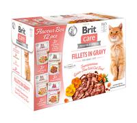 Brit Care Cat Fillets in Gravy - Flavour Box 12 x 85 g