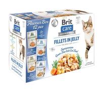 BRIT Care Cat Flavour Box in Jelly 12x85g gusti misti in gelatina