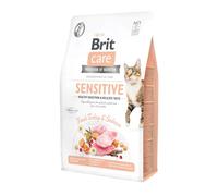 Brit Care Cat GF Sensitive Healthy Digestion&Delicate Taste (Fresh Turkey&Salmon) 7kg