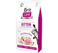 Cibo secco con pollo e tacchino per gatti Brit Care GF Healthy Growth & Development, 2 kg, Brit